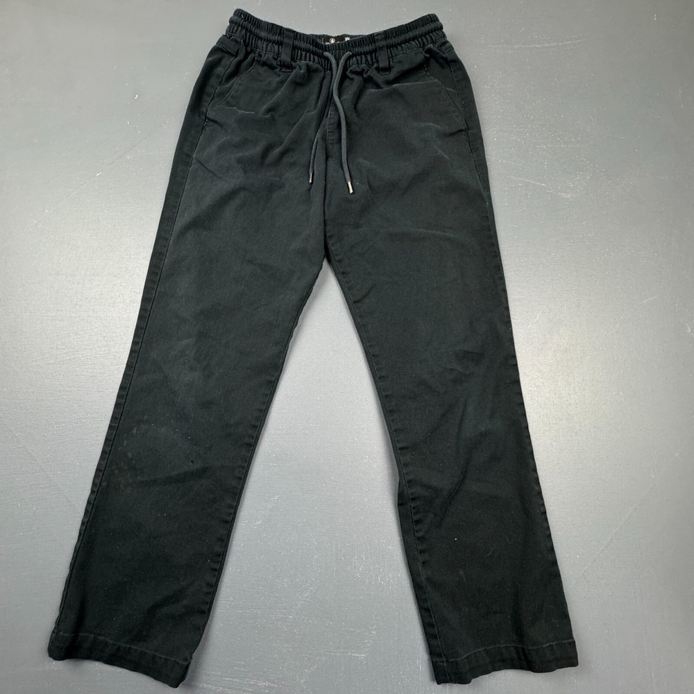 Volcom Women's XS Black Jogger Pants Elastic Waist Relaxed Fit Casual Walk Pants